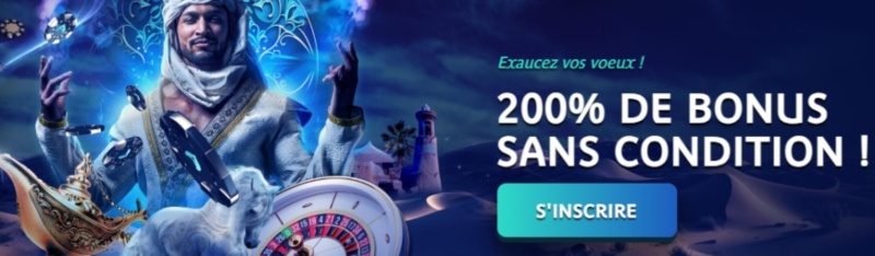 Prince Ali Casino bonus